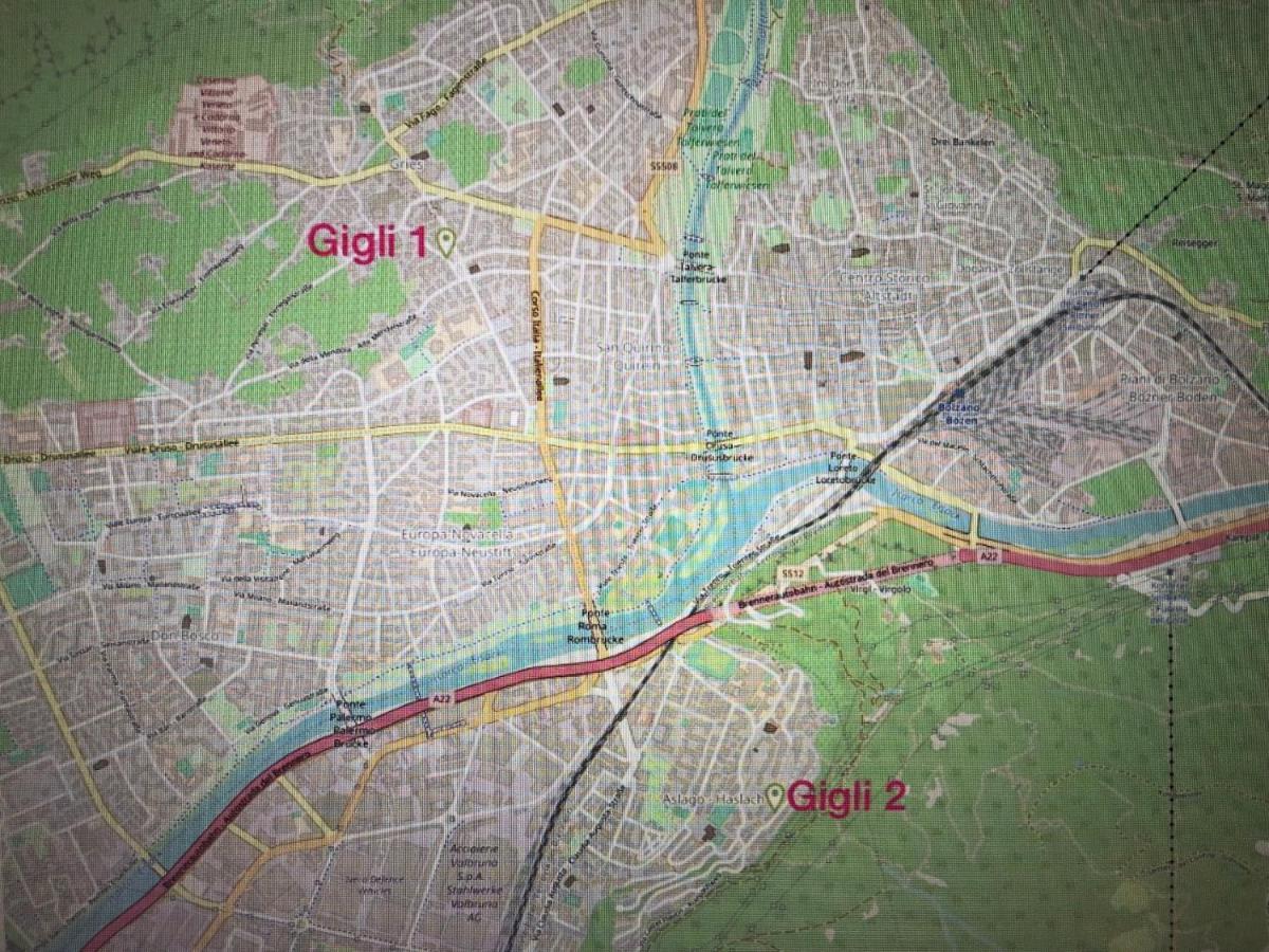 Guesthouse Gigli 2 - Free Tourist Card & Car Parking - No Trucks Bozen Exterior foto